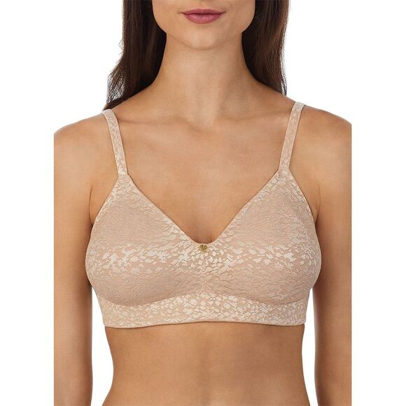 Le Mystere Safari Womens Wireless Bra 34B Sahara 3378 - NWT